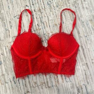 Victoria Secret corset push up bra